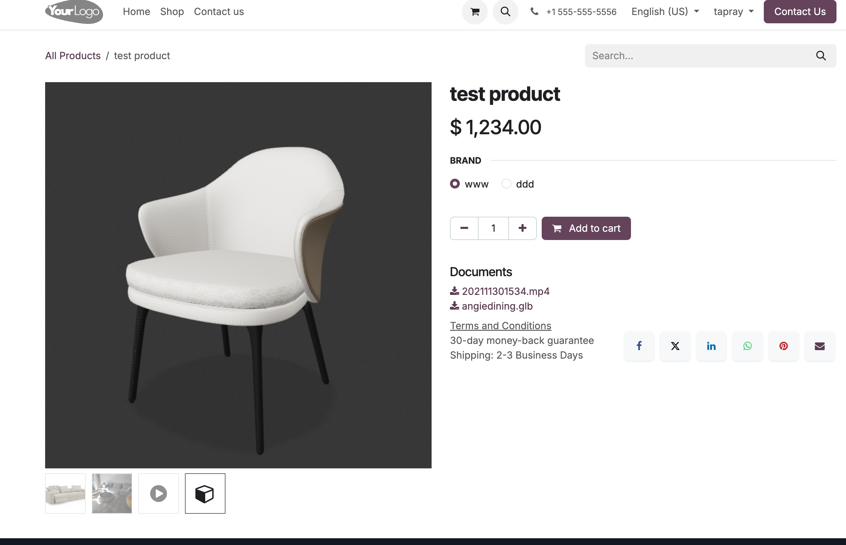 Product Document preview